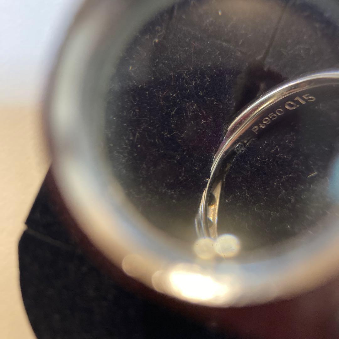 ミキモト ダイヤモンドリング 0.15ct