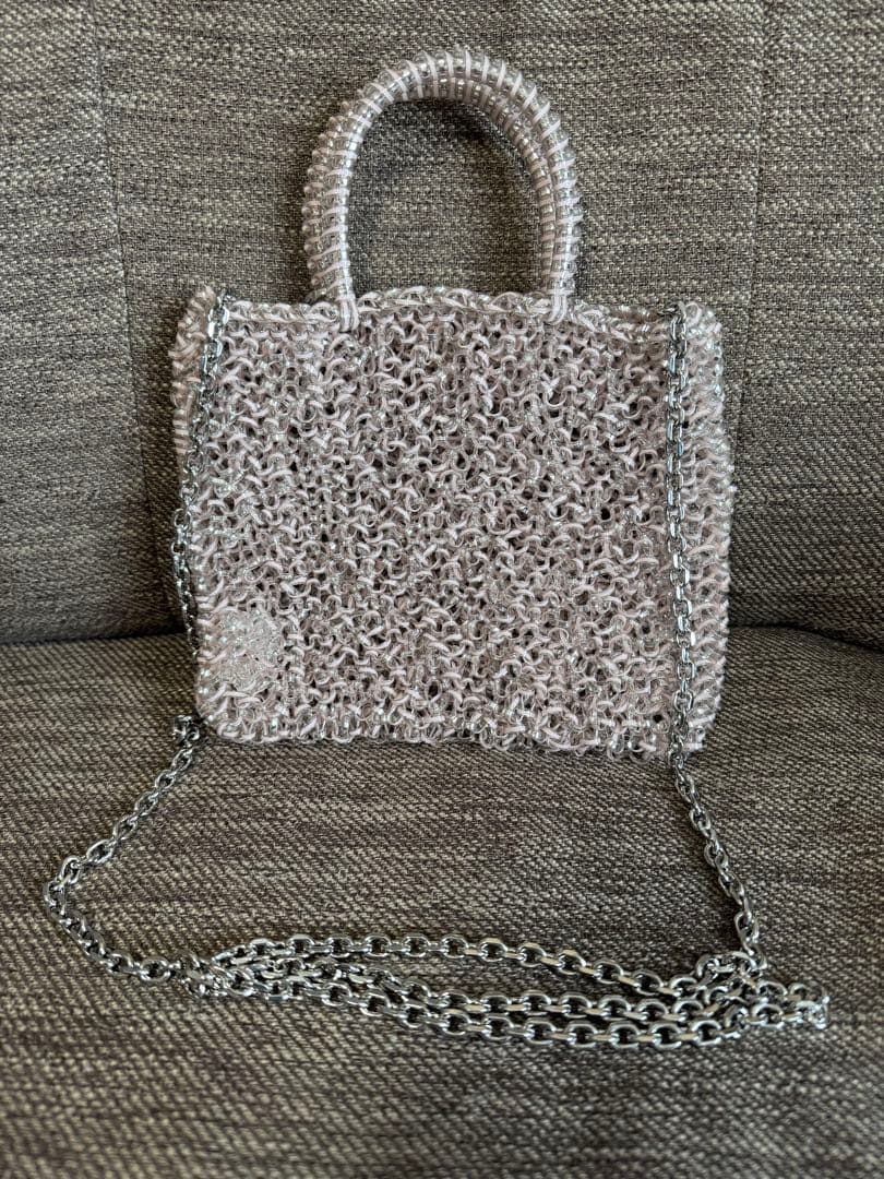 ANTEPRIMA ミニアトゥーラ パウダリーピンクシルバー