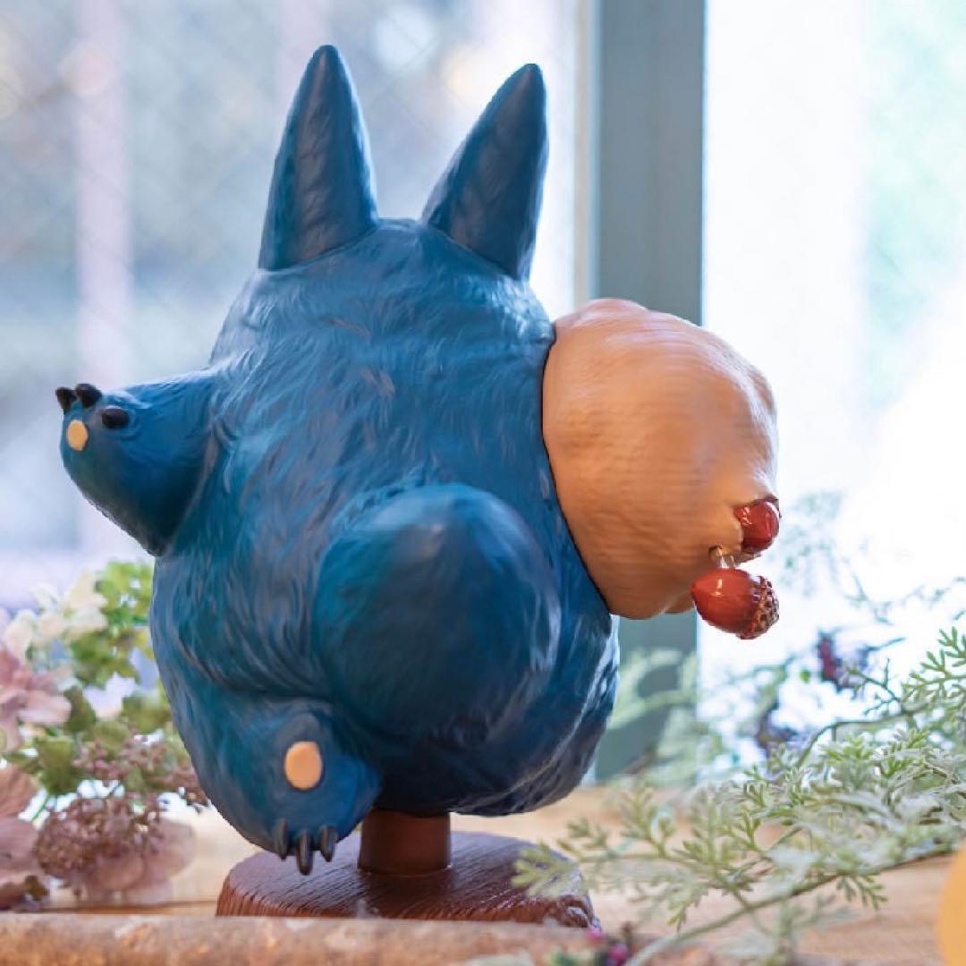 ジブリ　となりのトトロ　中トトロみーつけた　フィギュア