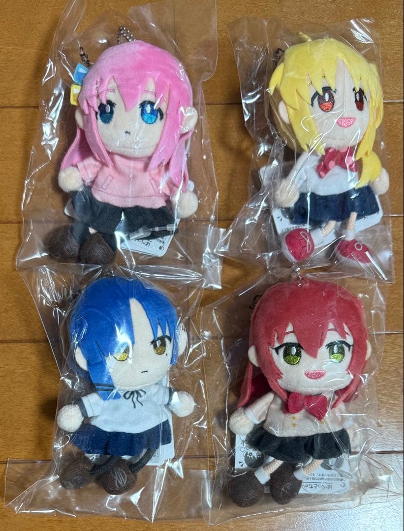 ぼっち・ざ・ろっく！　ぱぺっとちゃーむ　4種セット