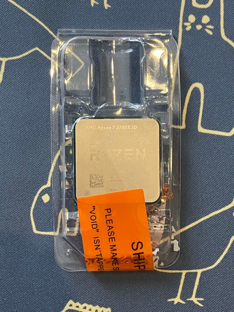 AMD Ryzen 7 5700X3D 8コア CPU