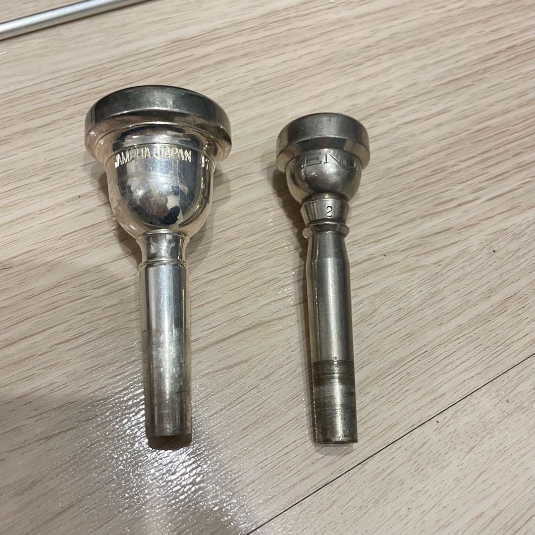 【赤ベル】YAMAHA ヤマハ トロンボーン YSL-351 マウスピース2個付