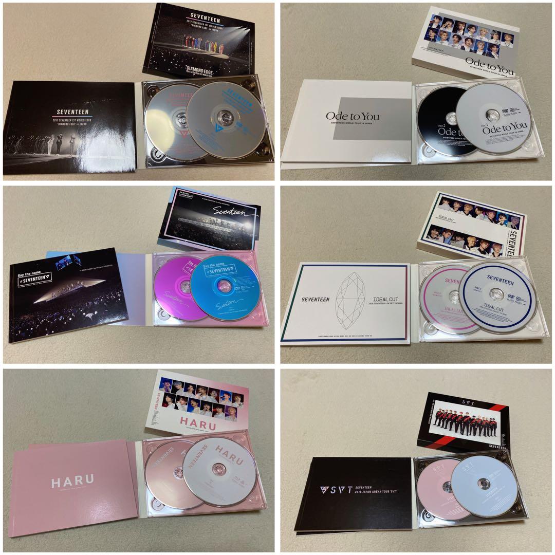 SEVENTEEN セブチDVD・Blu-rayまとめ売り