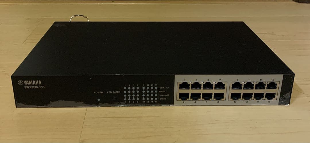 YAMAHA スマートL2スイッチ 16ポート SWX2210-16G ②