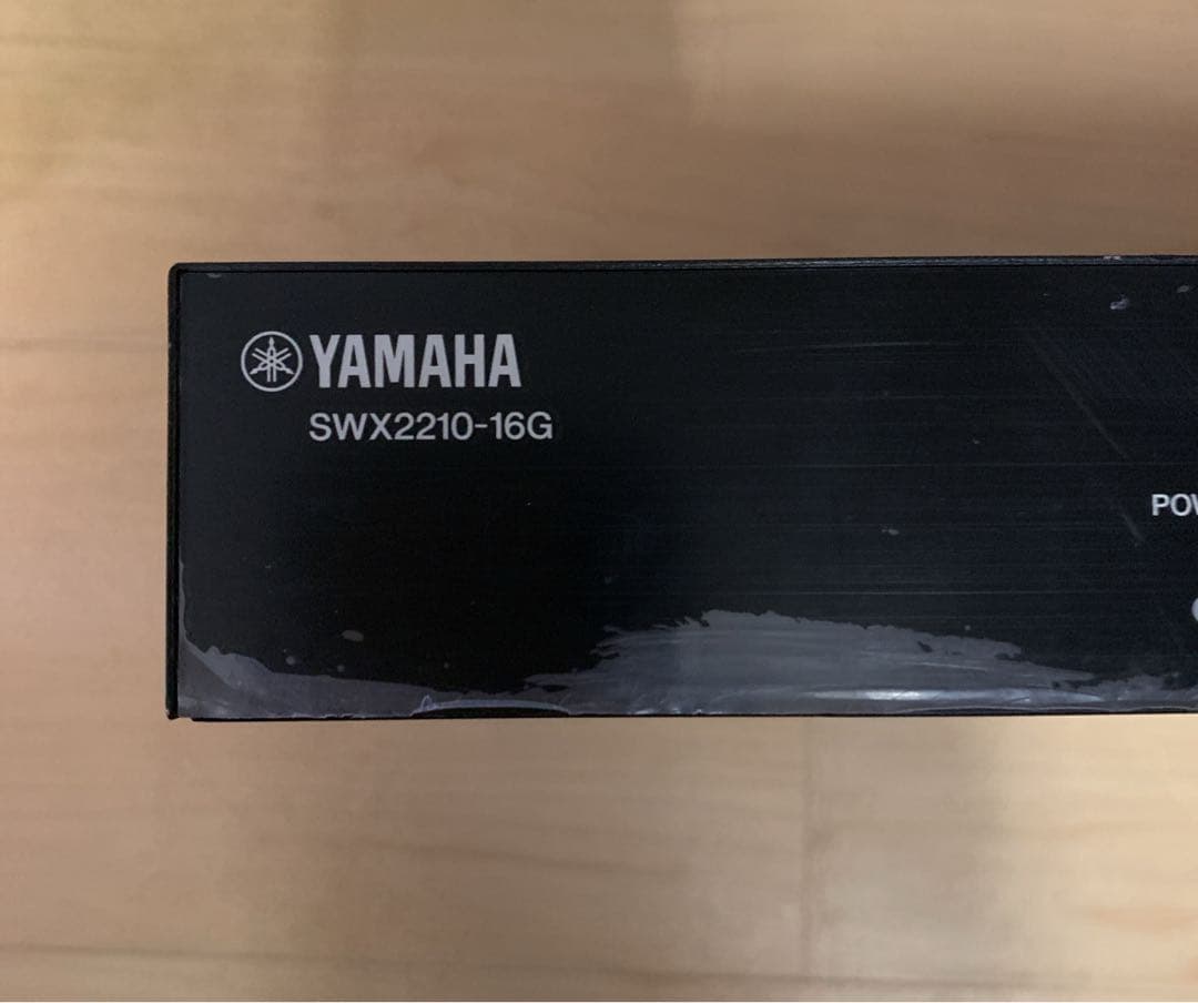 YAMAHA スマートL2スイッチ 16ポート SWX2210-16G ②