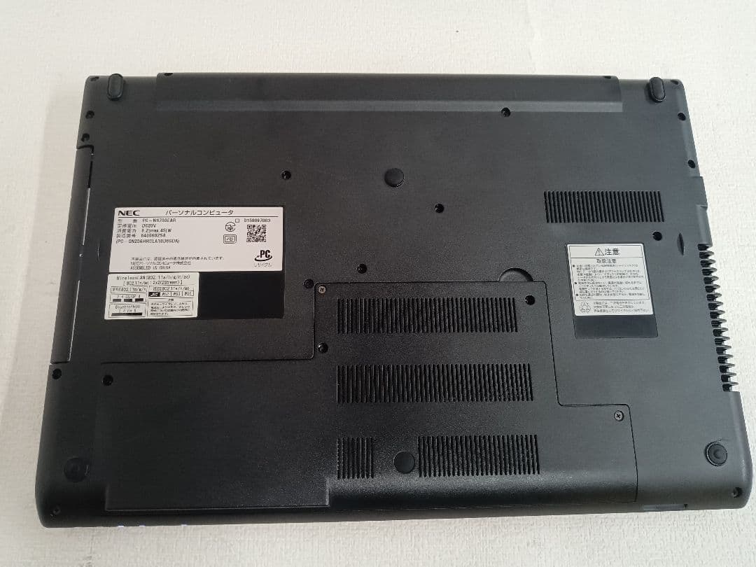 ✂ NEC PC-NS700EAR ストレージ無　特価 16GB