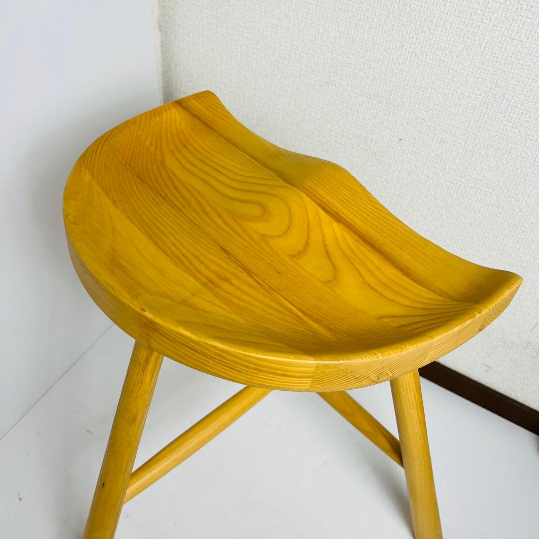 シューメーカーチェアのリプロダクト品 木製 スツール