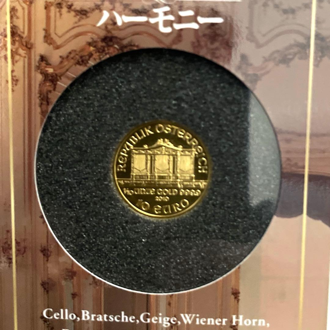 ウィーン金貨　ハーモニー　1/10オンス