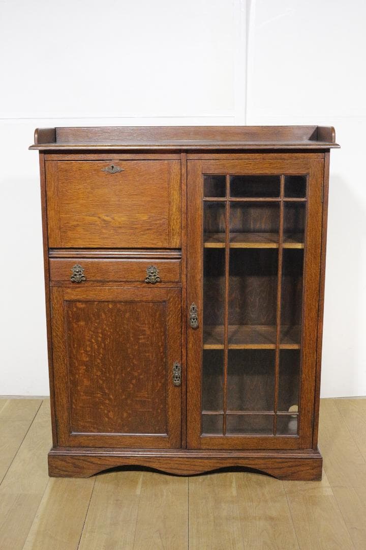 ★CAURSES AU AN TIQUES★キャビネット★木製アンティーク家具★