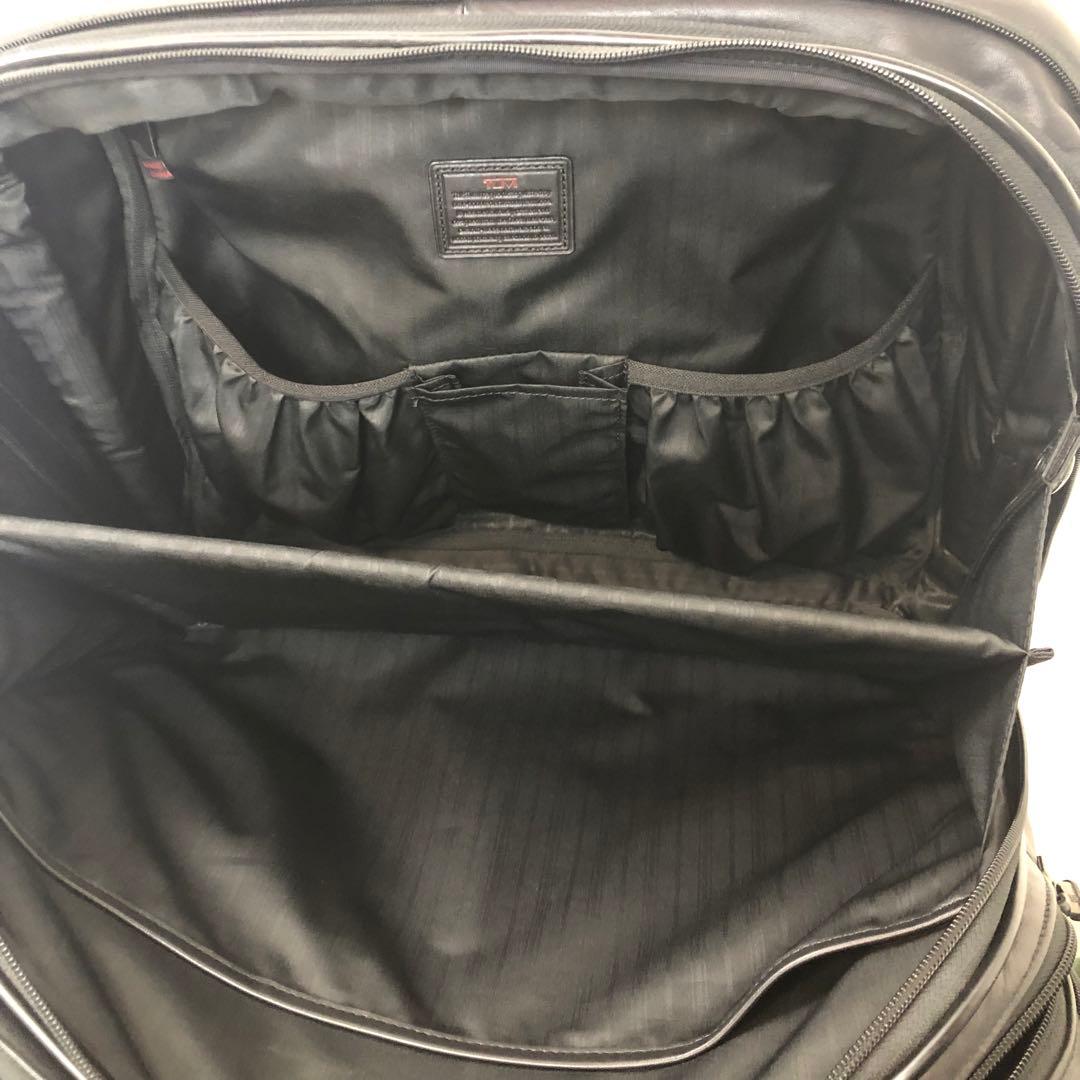 希少✨️TUMIビジネスキャリーケース オールレザー 機内持ち込み ナッパレザー