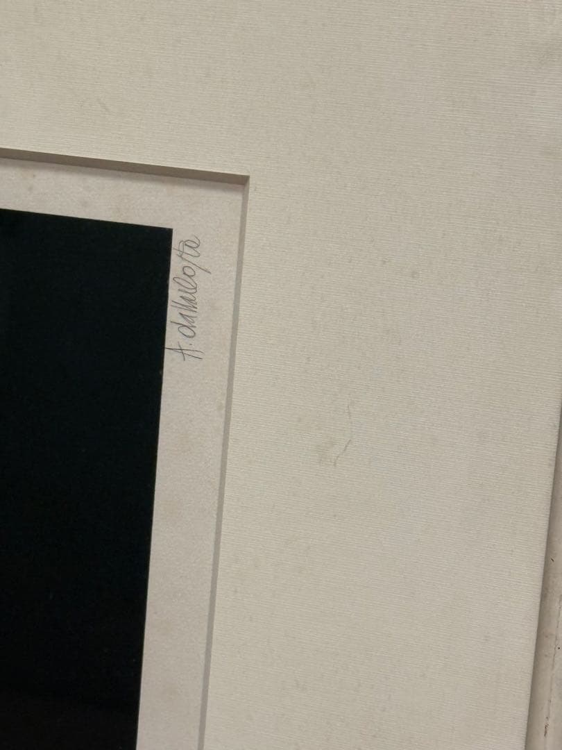 希少　Amleto Dalla Costa シルクスクリーン作品