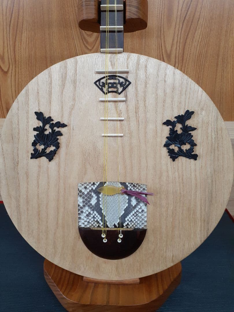 sea　月琴　アンティーク