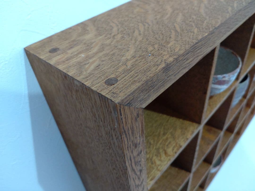 飾り棚　コレクションラック （ 蕎麦猪口 茶碗 骨董品 等に）