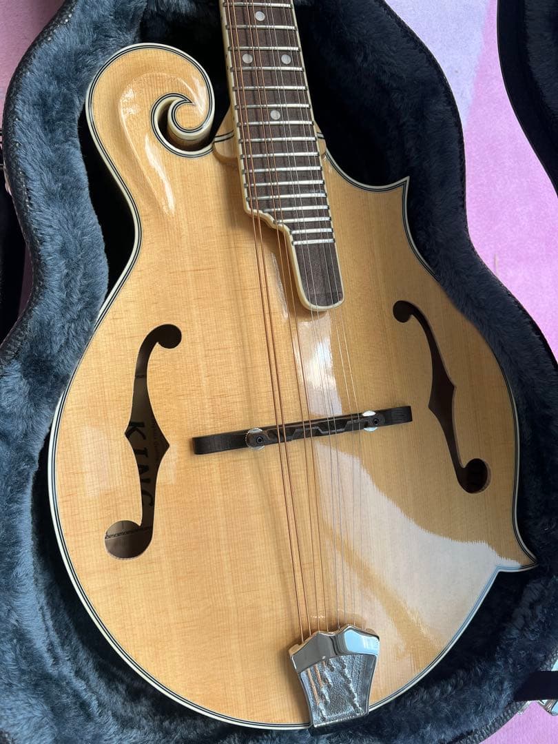 田*也様 ほぼ未使用　お値下げ！フラットマンドリン　オワリヤ楽器　定価30万超ワ