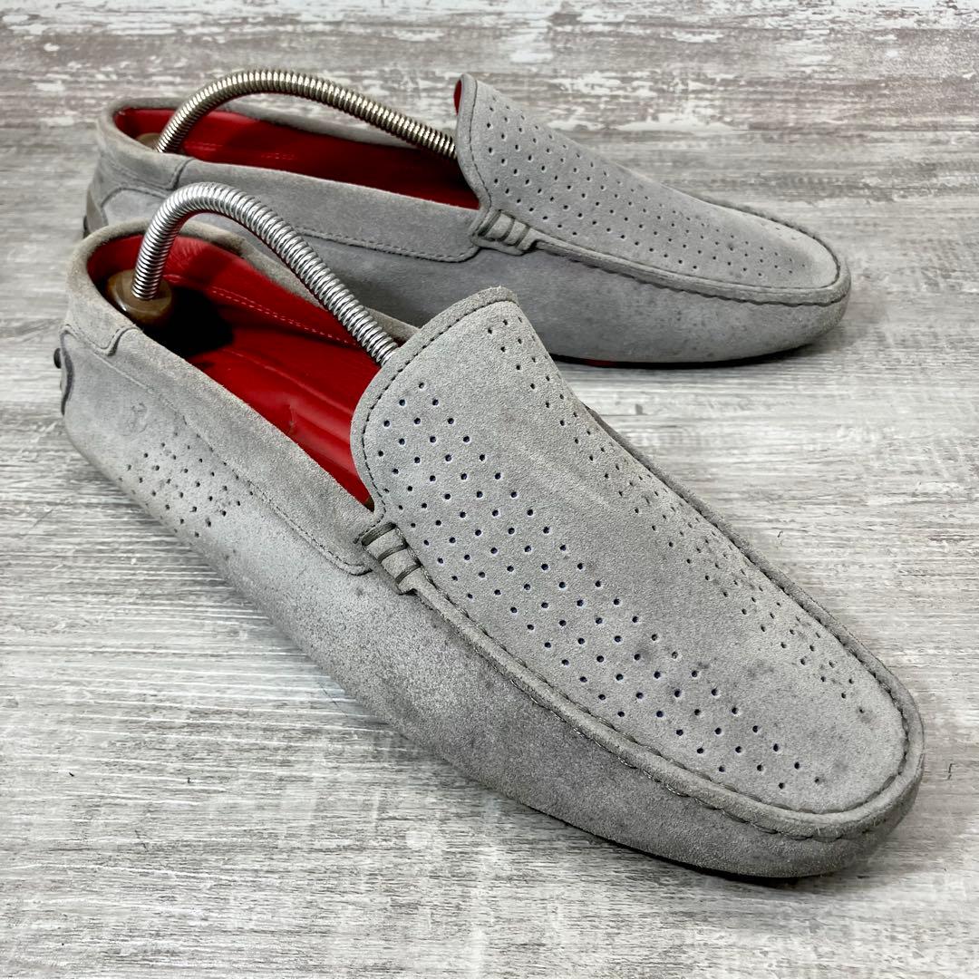 412【希少】TOD’S × Ferrari ドライビングシューズ 6 1/2