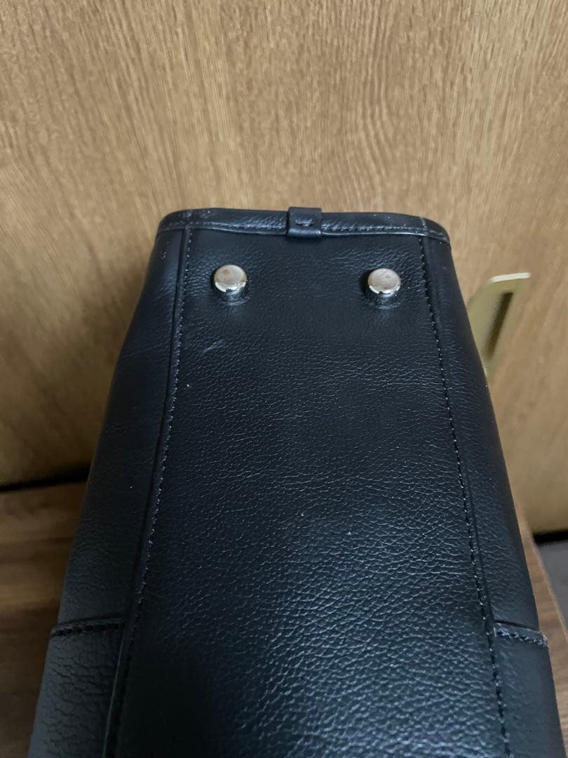 coach レザー ビジネスバッグ 黒