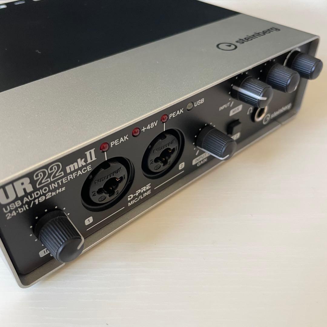 【中古美品】Steinberg Ur22mkii レコーディングパック