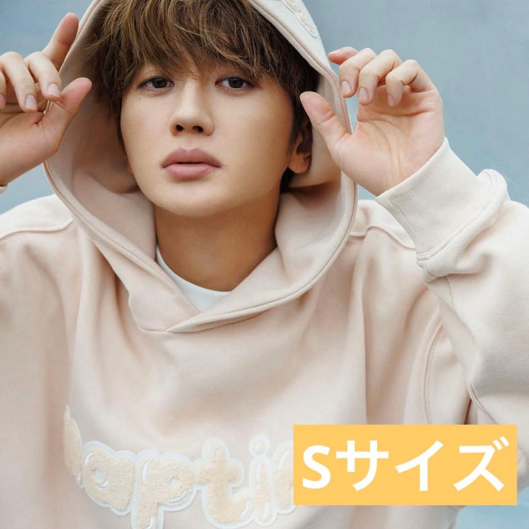 Nissy naptime ワッペンPARKA-PINK ワッペンパーカー