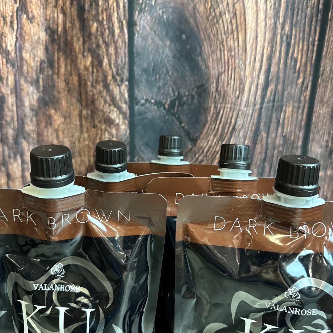 バランローズ クロクリームシャンプー ダークブラウン 400g 5個セット