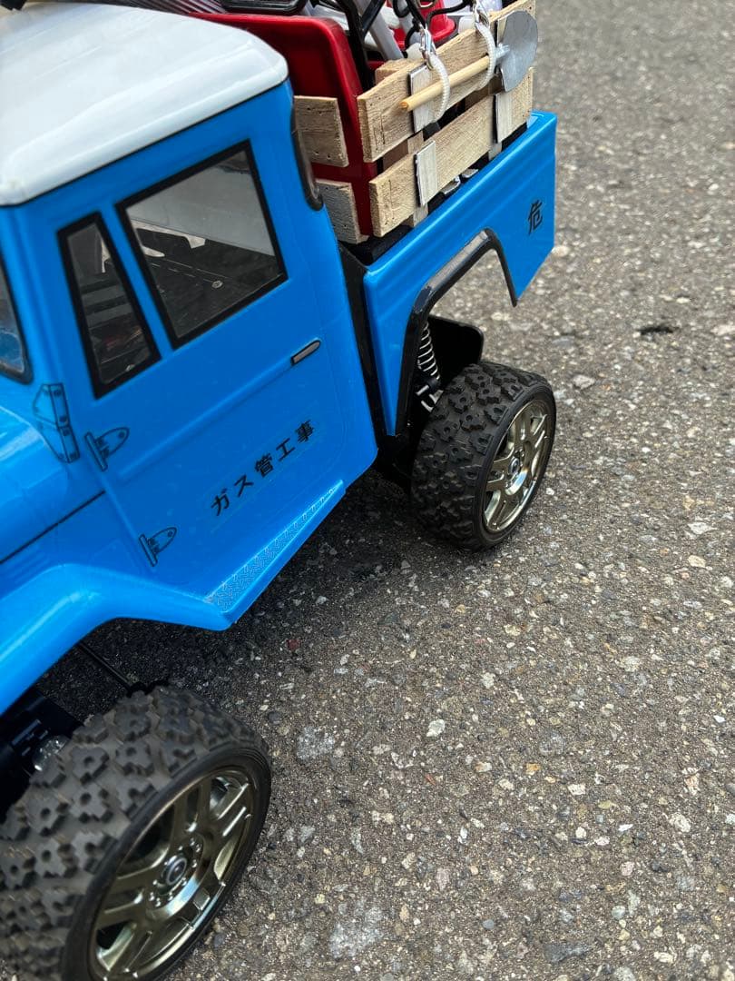 タミヤ GF-01 モーター付 18T ランドクルーザー 40 ボディ付