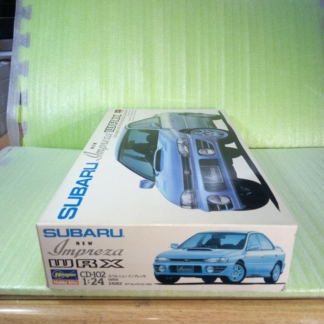 SUBARU　Impreza　スバルニューインプレッサ　WRX　プラモデル　レア