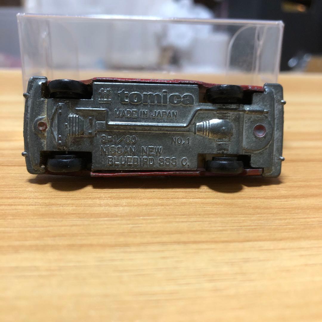 トミカ 日本製 ニッサン ニューブルーバード SSS クーペ 1Aホイール