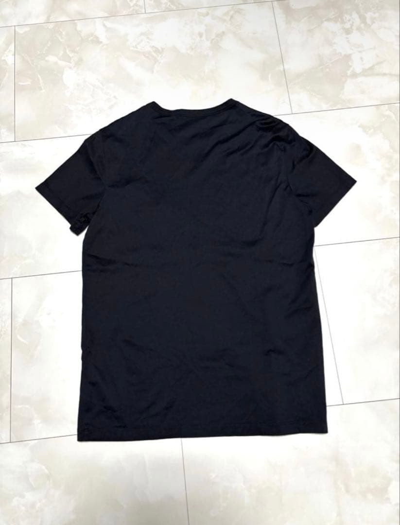 国内正規品 モンクレール ダブルワッペン Tシャツ 半袖 XL ブラック