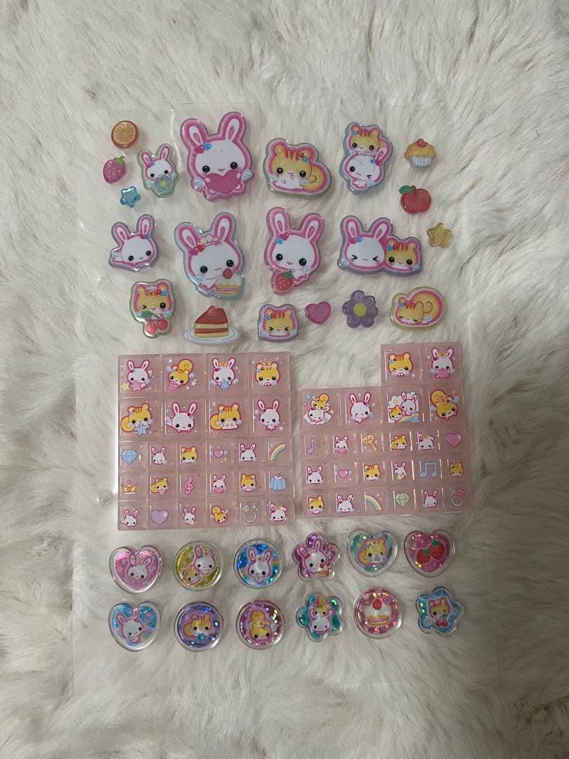 シール帳　ぷくぷくシール