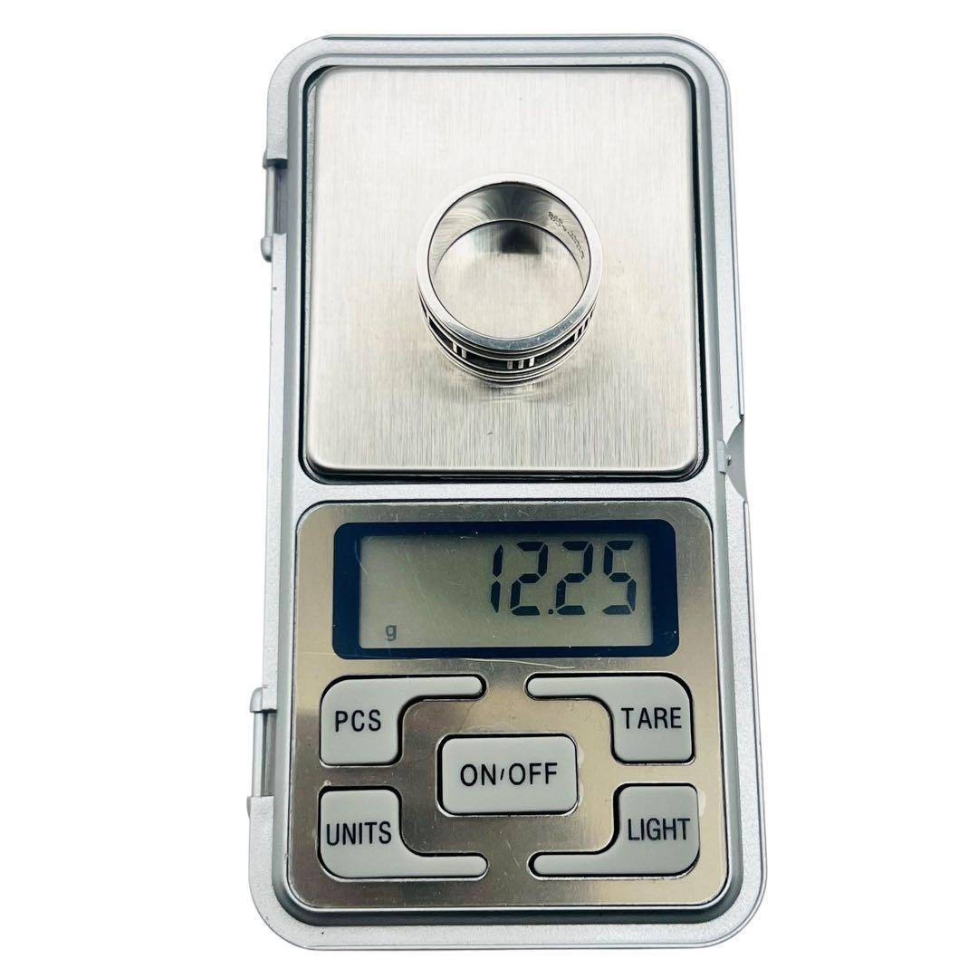 ティファニー　アトラス　20号　12mm ワイドバンド　シルバーリング