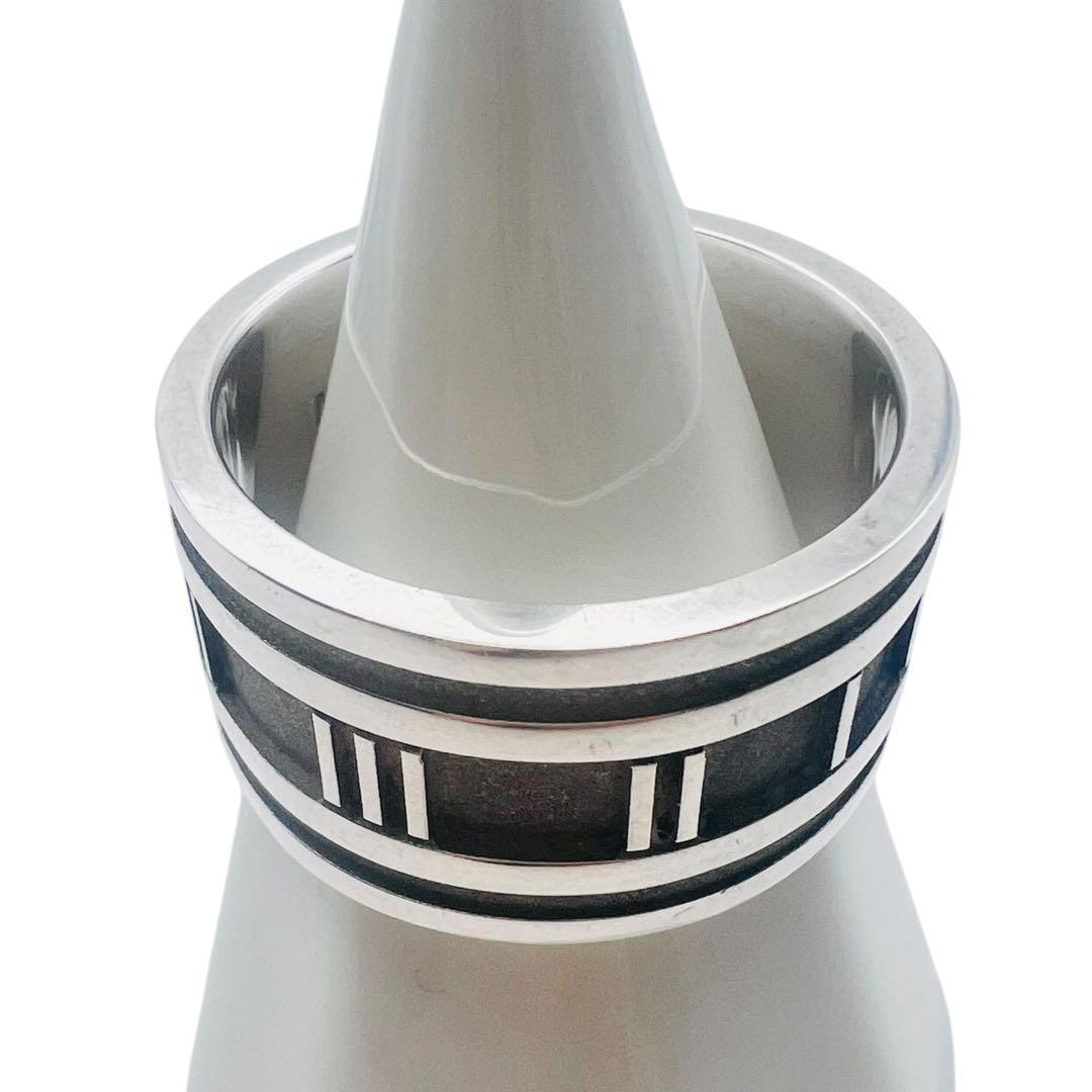 ティファニー　アトラス　20号　12mm ワイドバンド　シルバーリング