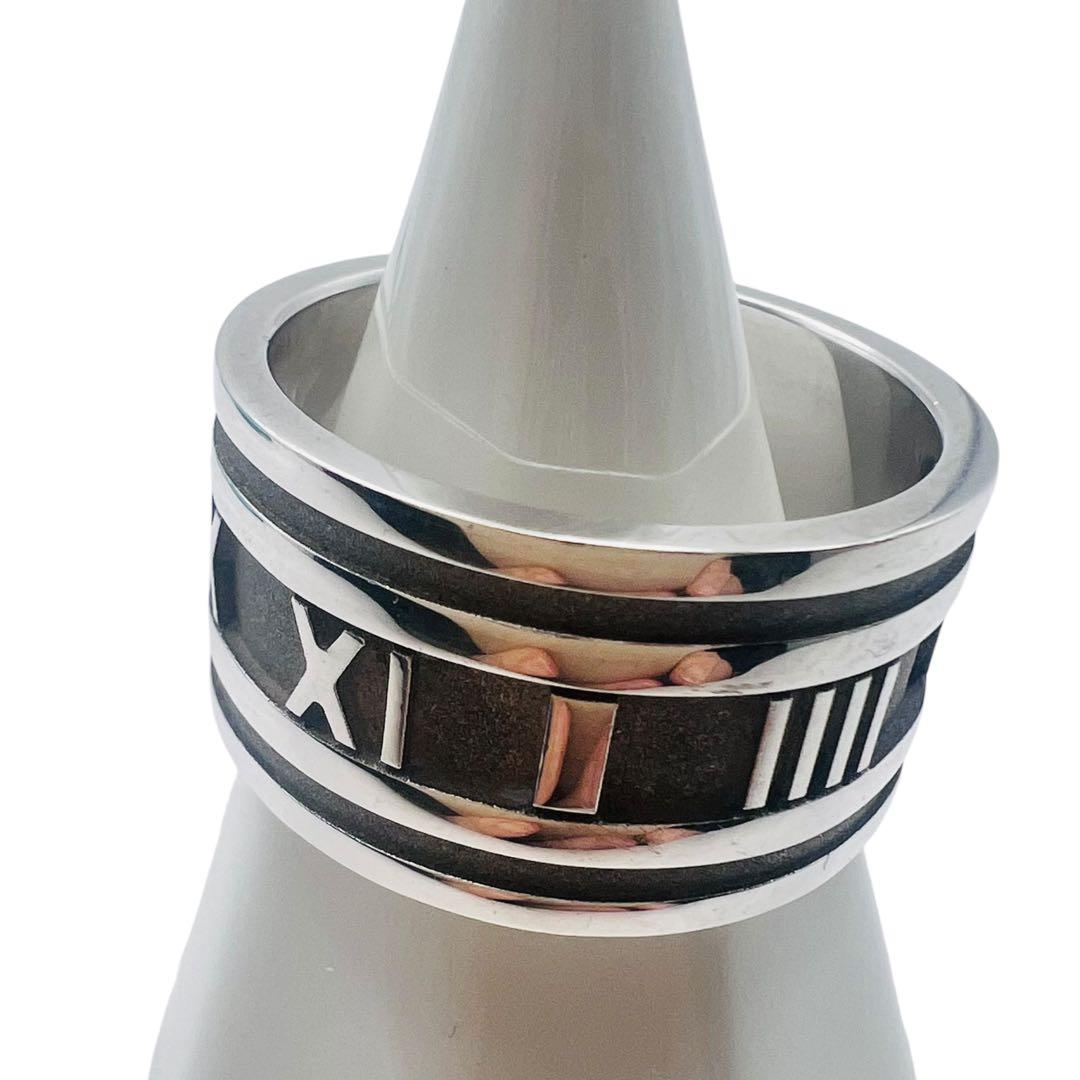ティファニー　アトラス　20号　12mm ワイドバンド　シルバーリング