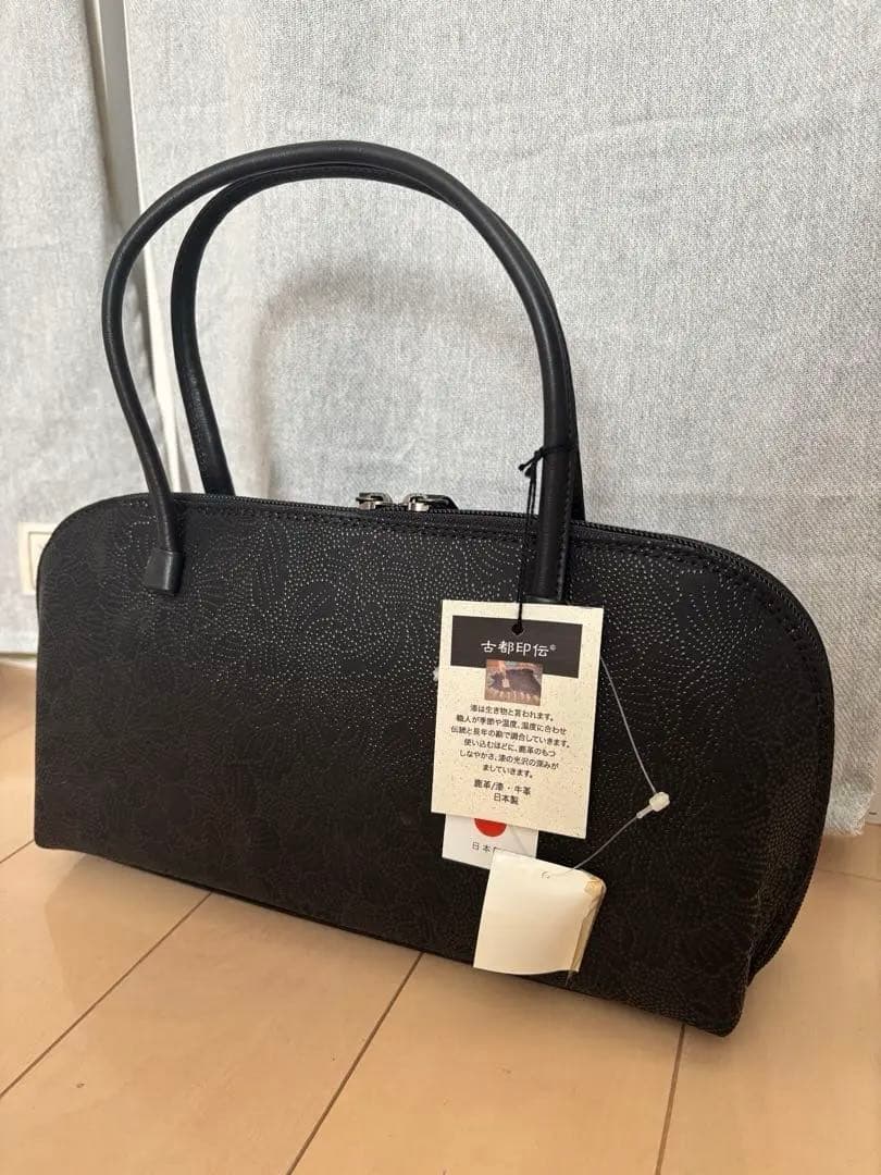 和装にも⭐︎ 花柄印伝バッグ　値下げします