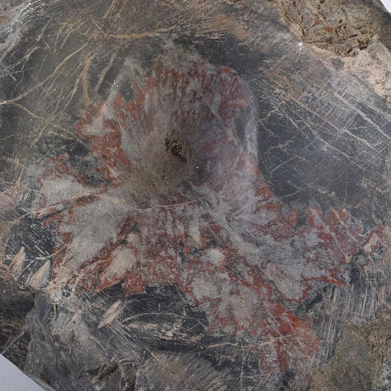 天然石　鑑賞石　菊花石　置物　重さ約1882g　N　8992