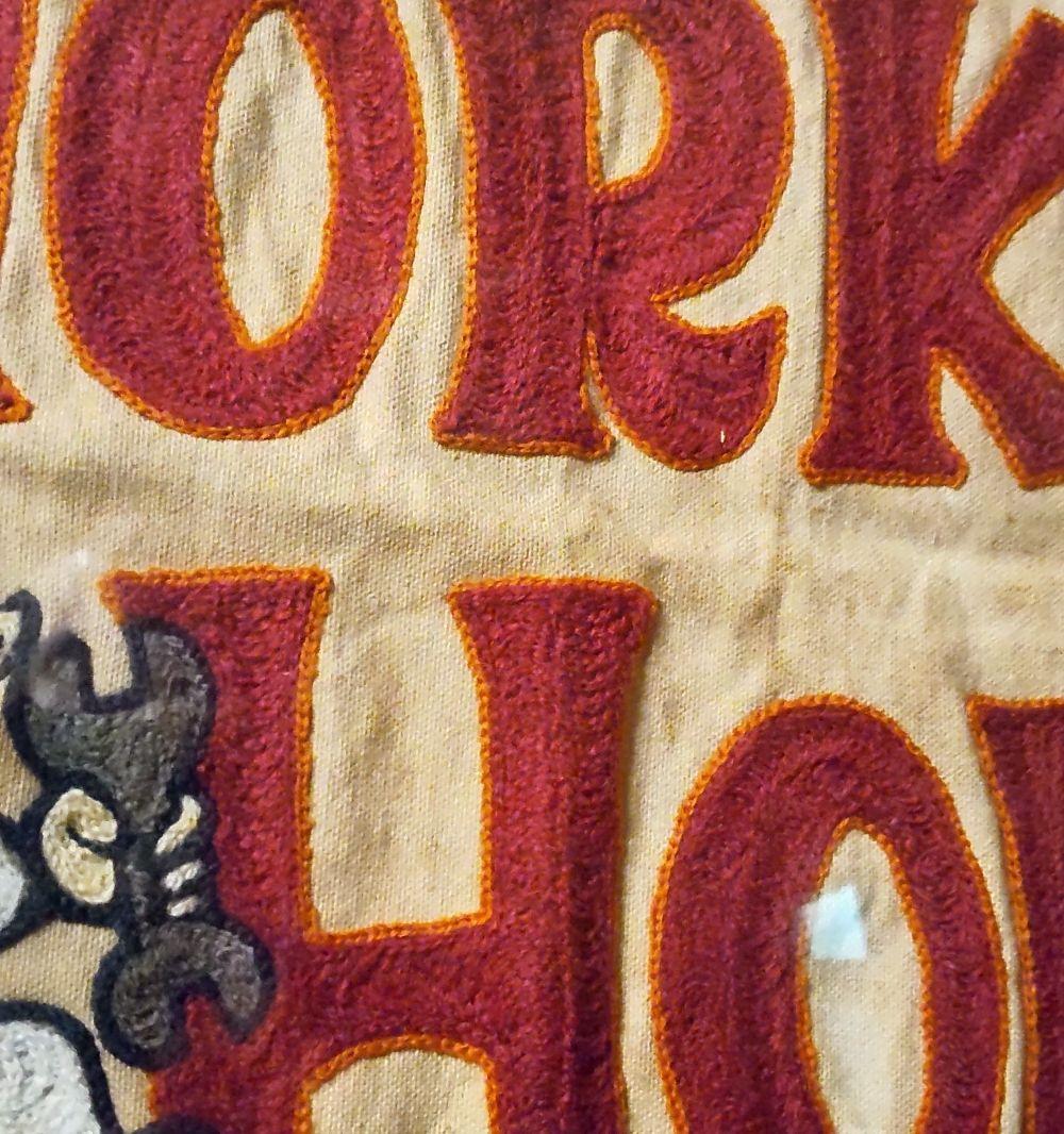 刺繍フレーム A3 WORKAHOLIC チェーンステッチ ビンテージ