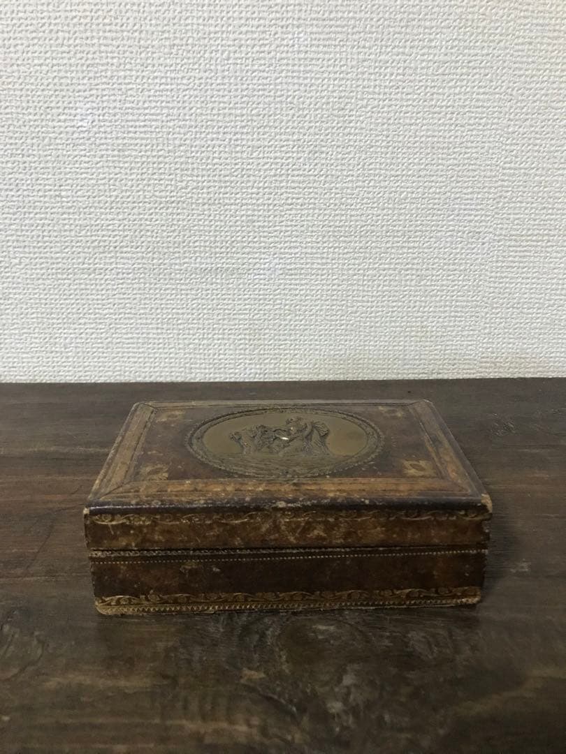 古道具　シガーケース　ジュエリーボックス