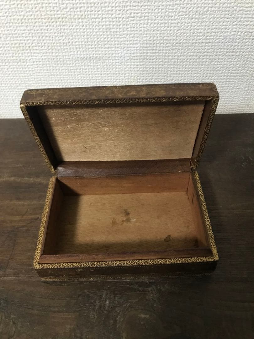 古道具　シガーケース　ジュエリーボックス