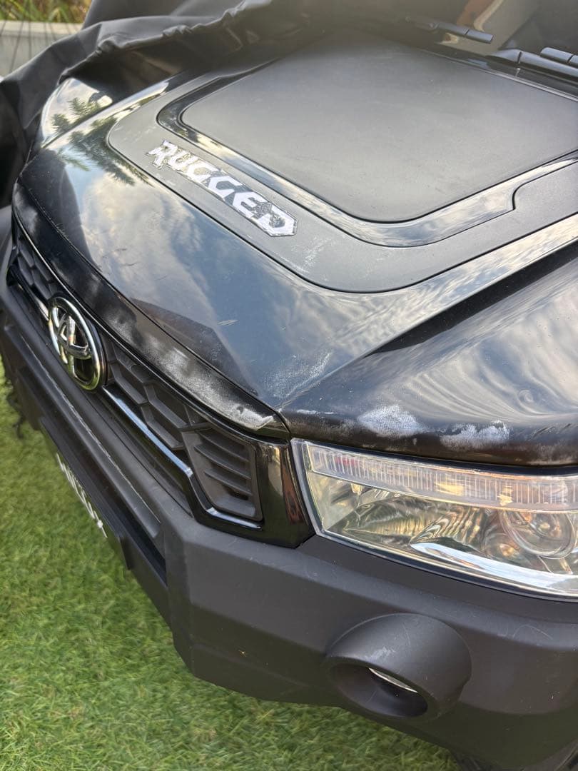 専用【値下げ】4WD 乗用玩具乗用ラジコン トヨタ ハイラックス 2人乗り