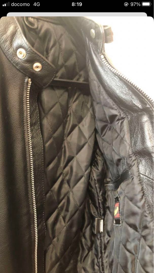 大幅値下げ　本革シングルライダースジャケット❣️