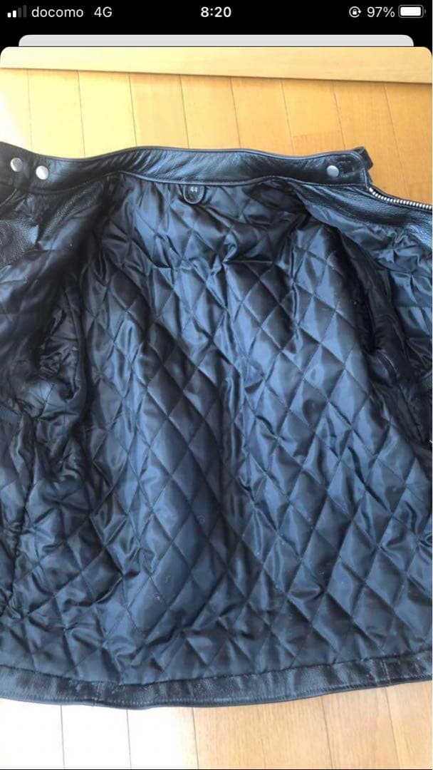 大幅値下げ　本革シングルライダースジャケット❣️