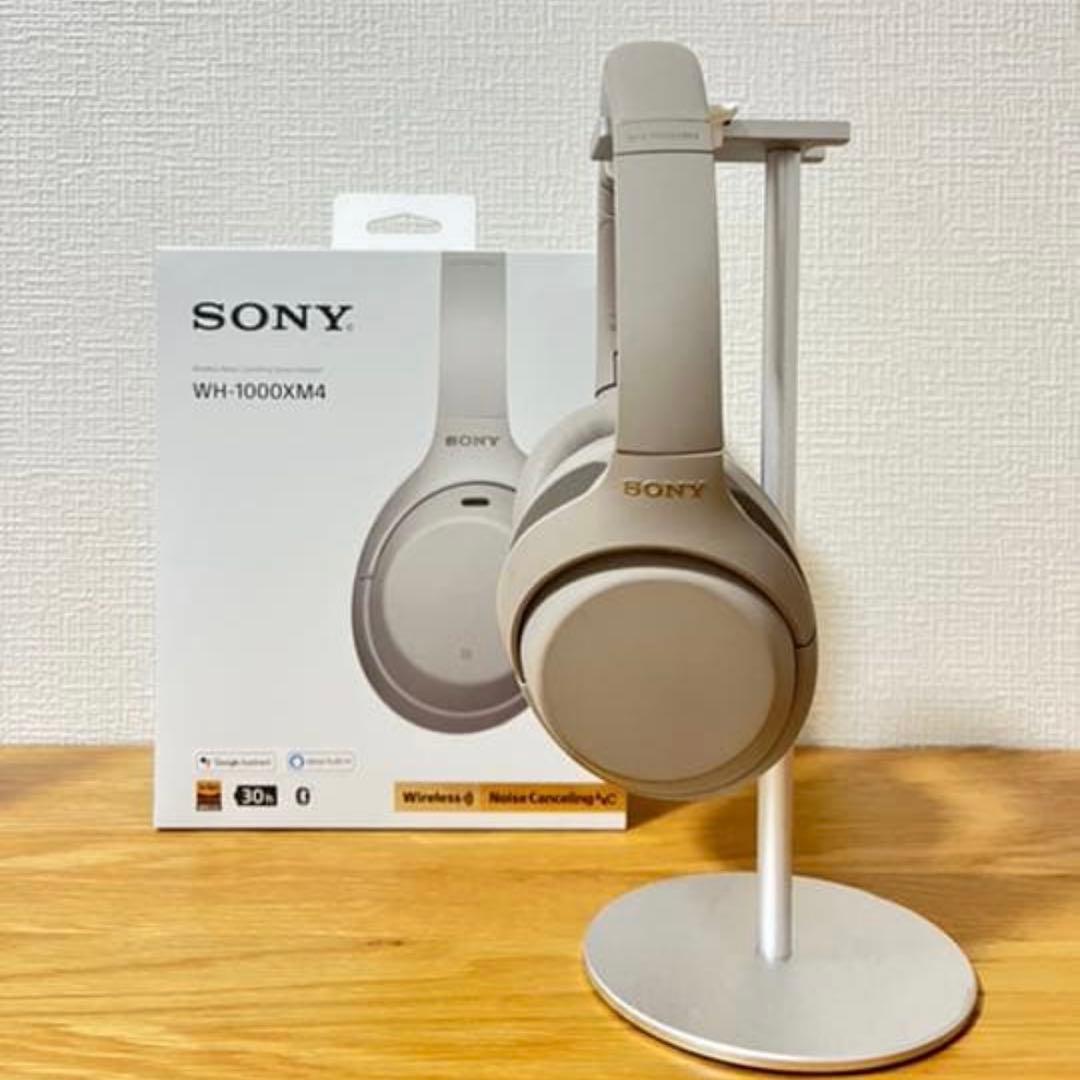 【良品・付属品完備】SONY WH-1000XM4 プラチナシルバー