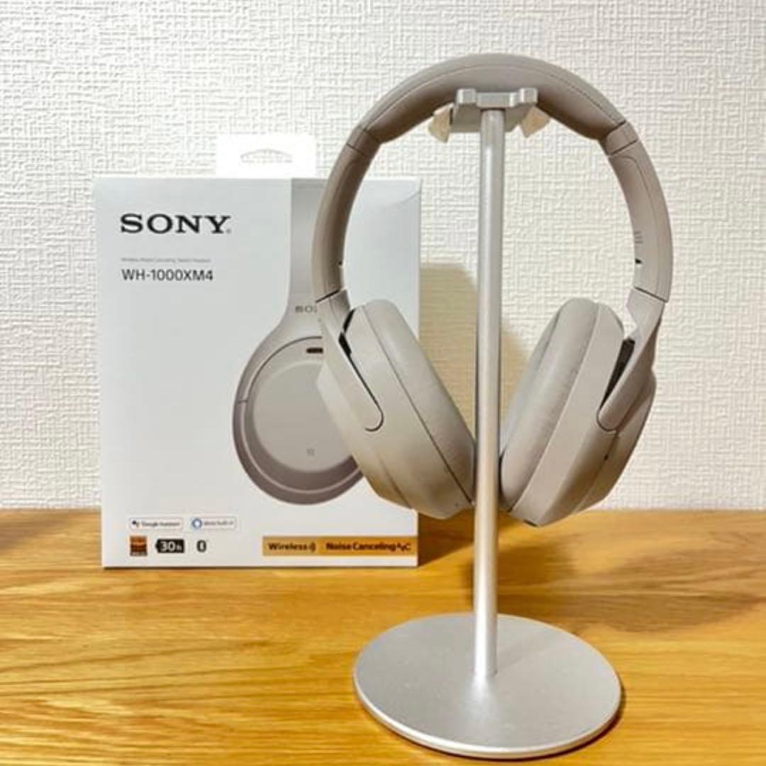 【良品・付属品完備】SONY WH-1000XM4 プラチナシルバー