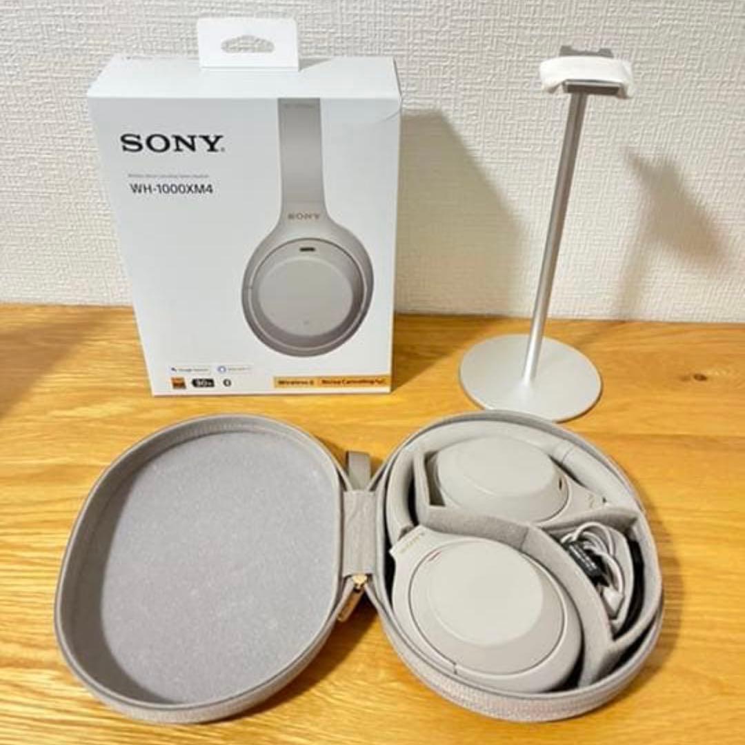 【良品・付属品完備】SONY WH-1000XM4 プラチナシルバー
