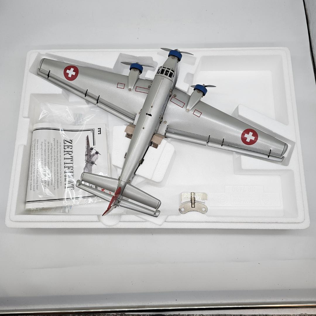 入手困難！メルクリン 19801 メタル製 ユンカース JU 52 航空機