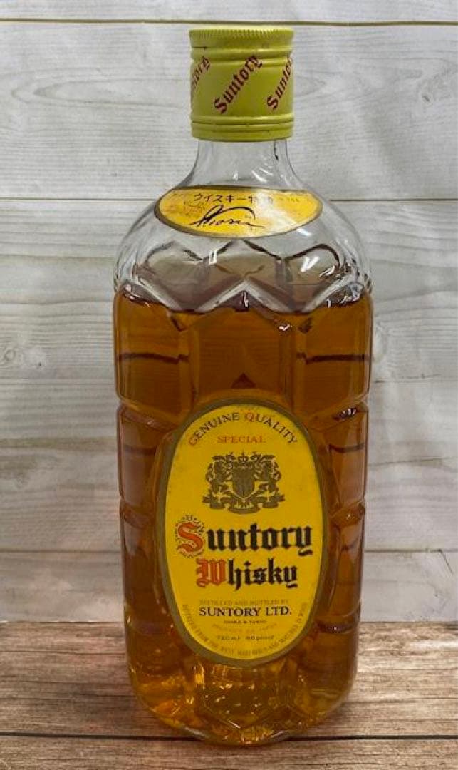未開栓 古酒　サントリー　オールドウイスキー/角瓶　グラスセット　24め107