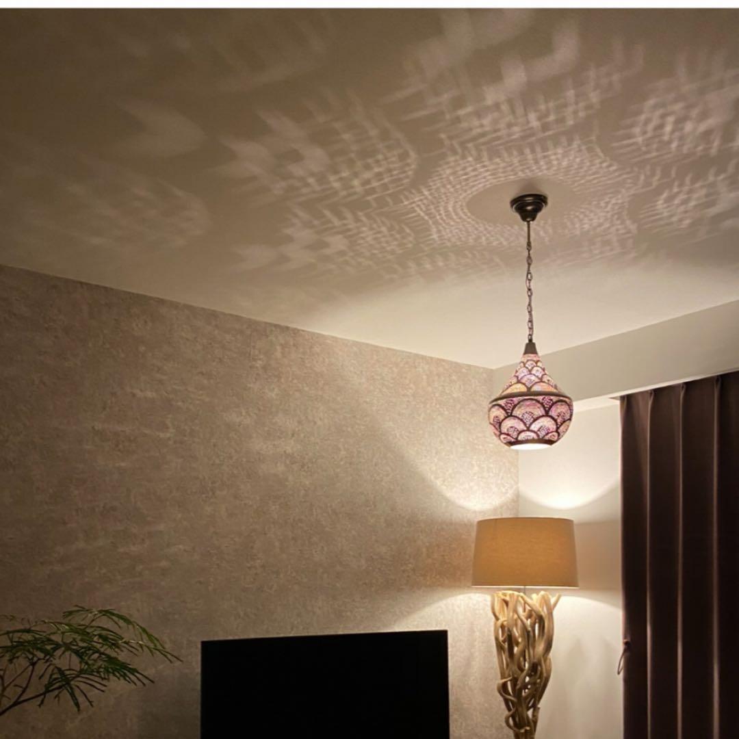 t*0様 モロッコランプ　メタルシェード　ペンダントライト　シーリングライト
