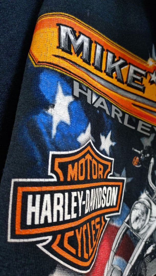 00’s Harley-Davidson ジップアップ パーカーXL