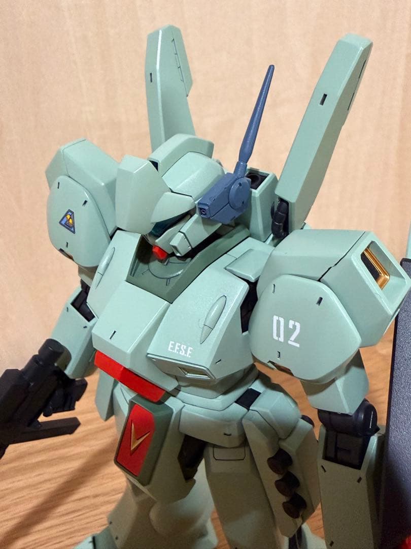 mgジェガン全塗装完成品　ユニコーンカラー