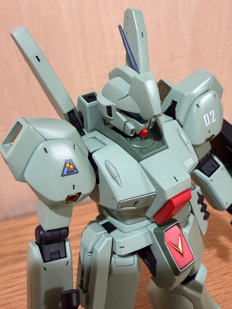 mgジェガン全塗装完成品　ユニコーンカラー