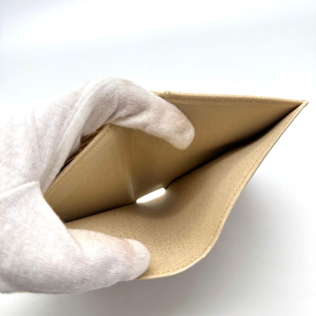 【新型】ルイヴィトン　ダミエ　アズール　ヴィエノワ　コンパクト　二つ折り財布