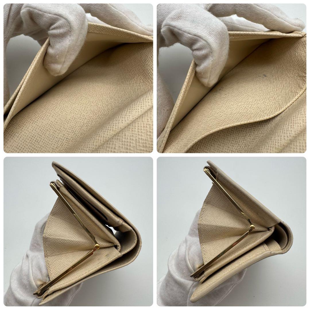 【新型】ルイヴィトン　ダミエ　アズール　ヴィエノワ　コンパクト　二つ折り財布